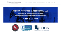 Desktop Screenshot of meltonnorcross.com